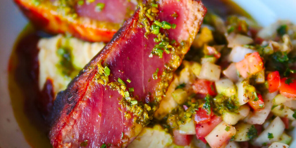 Woolco Foods | Blog: Global Cuisine is on the Rise in Restaurants - Chermoula Tuna at Cafe Alyce